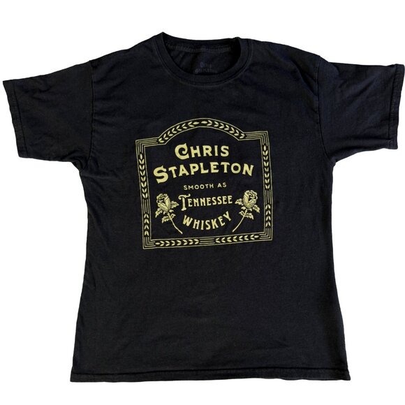 CHRIS STAPLETON Smooth as Tennessee Whiskey Graphic Tee S – Concert Shirt - Picture 5 of 10